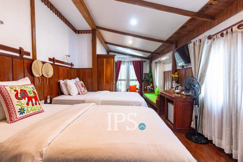 6 Bedroom Boutique Villa For Rent - Svay Dangkum, Siem Reap