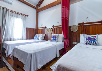 6 Bedroom Boutique Villa For Rent - Svay Dangkum, Siem Reap thumbnail