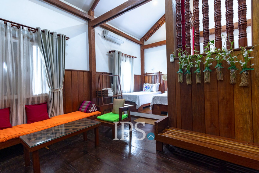 6 Bedroom Boutique Villa For Rent - Svay Dangkum, Siem Reap