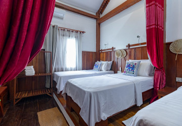 6 Bedroom Boutique Villa For Rent - Svay Dangkum, Siem Reap thumbnail