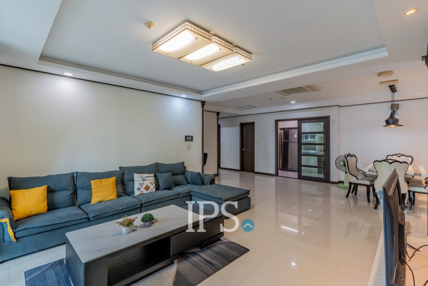 12nd Floor 3 Bedroom Condo For Sale - De Castle Royal, BKK1, Phnom Penh