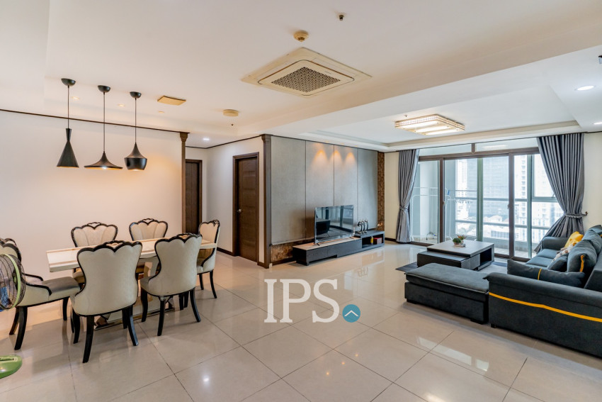 12nd Floor 3 Bedroom Condo For Sale - De Castle Royal, BKK1, Phnom Penh