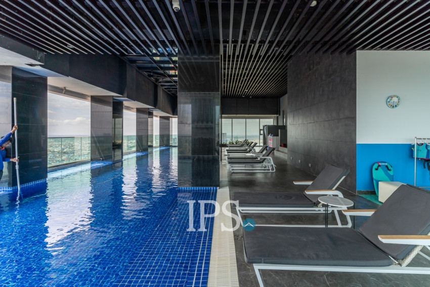 20th Floor 2 Bedroom Condo For Sale - J Tower 2, BKK1, Phnom Penh