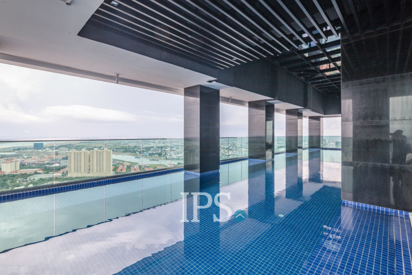 20th Floor 2 Bedroom Condo For Sale - J Tower 2, BKK1, Phnom Penh