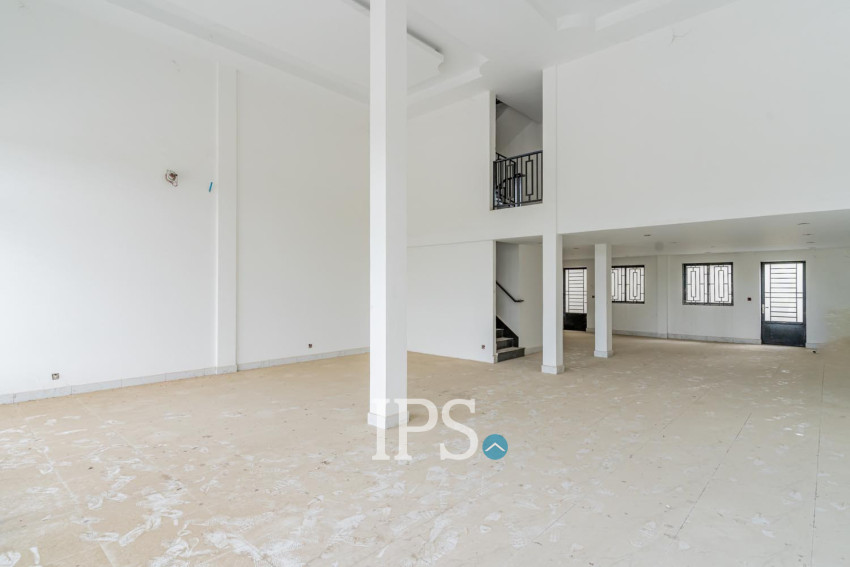 Double Shophouse For Rent - Borey Lucky One, Preaek Kampues, Phnom Penh
