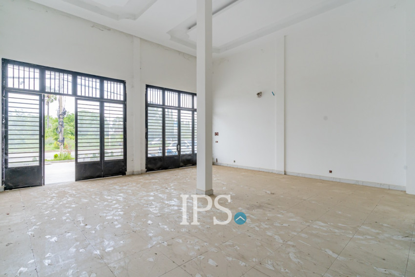 Double Shophouse For Rent - Borey Lucky One, Preaek Kampues, Phnom Penh