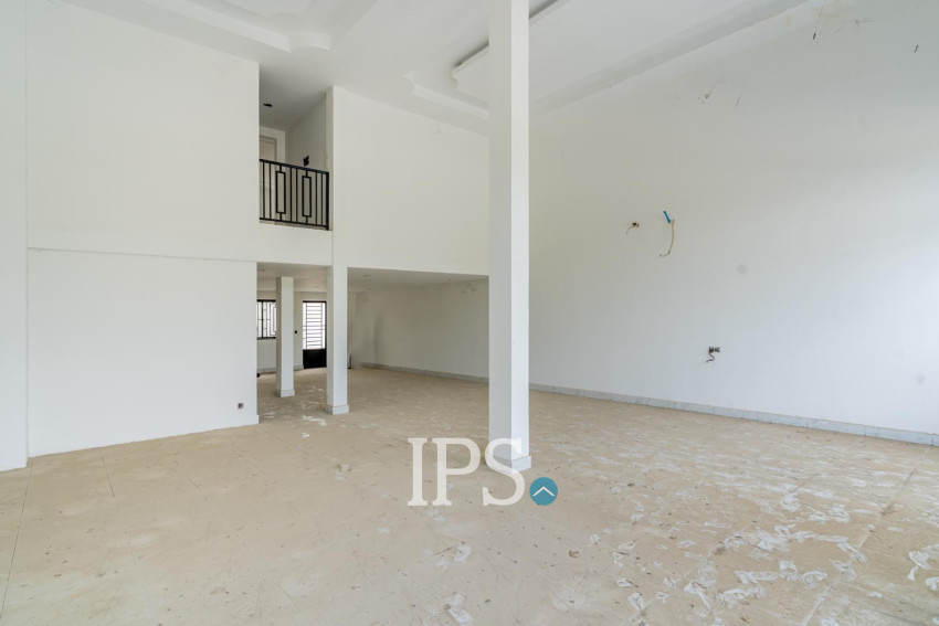 Double Shophouse For Rent - Borey Lucky One, Preaek Kampues, Phnom Penh