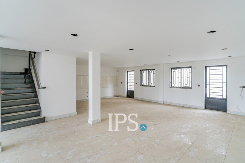 Double Shophouse For Rent - Borey Lucky One, Preaek Kampues, Phnom Penh