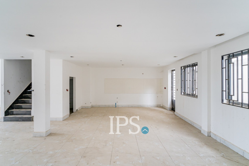 Double Shophouse For Rent - Borey Lucky One, Preaek Kampues, Phnom Penh