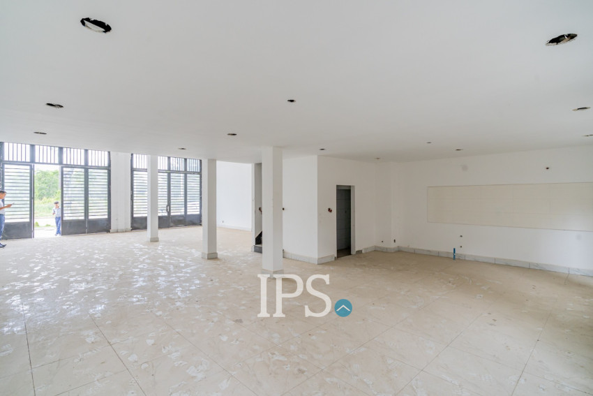 Double Shophouse For Rent - Borey Lucky One, Preaek Kampues, Phnom Penh