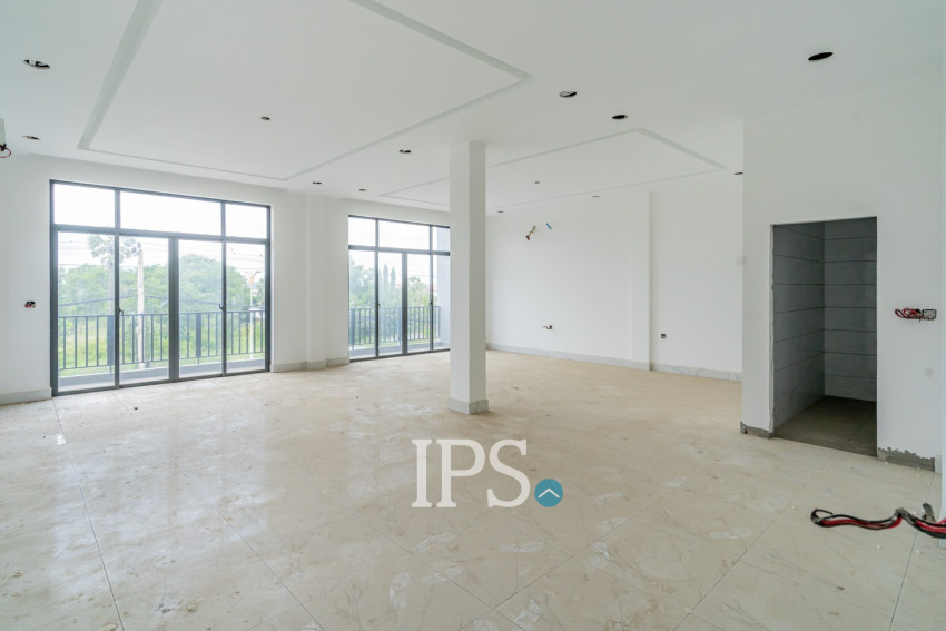 Double Shophouse For Rent - Borey Lucky One, Preaek Kampues, Phnom Penh