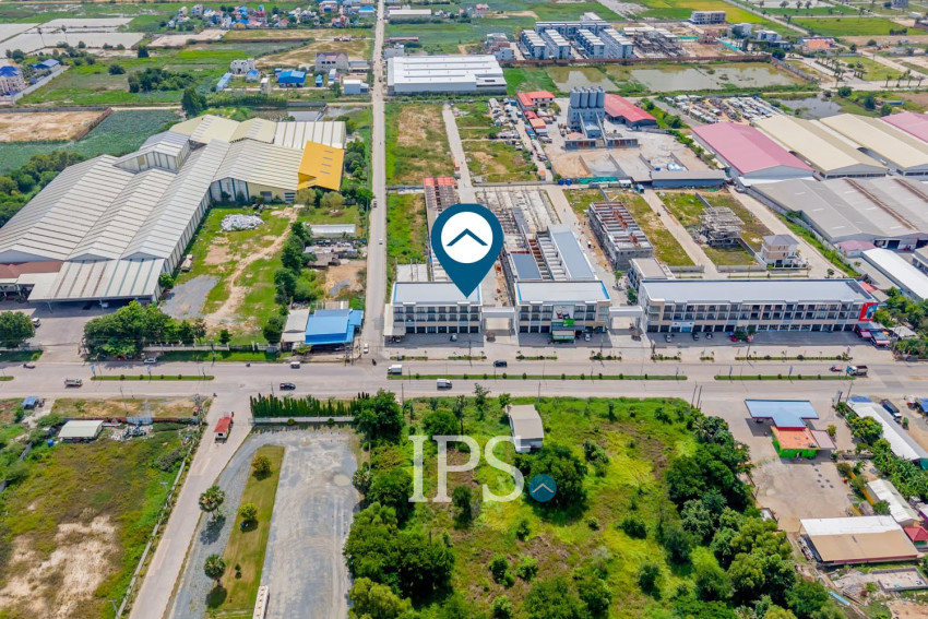 Double Shophouse For Rent - Borey Lucky One, Preaek Kampues, Phnom Penh