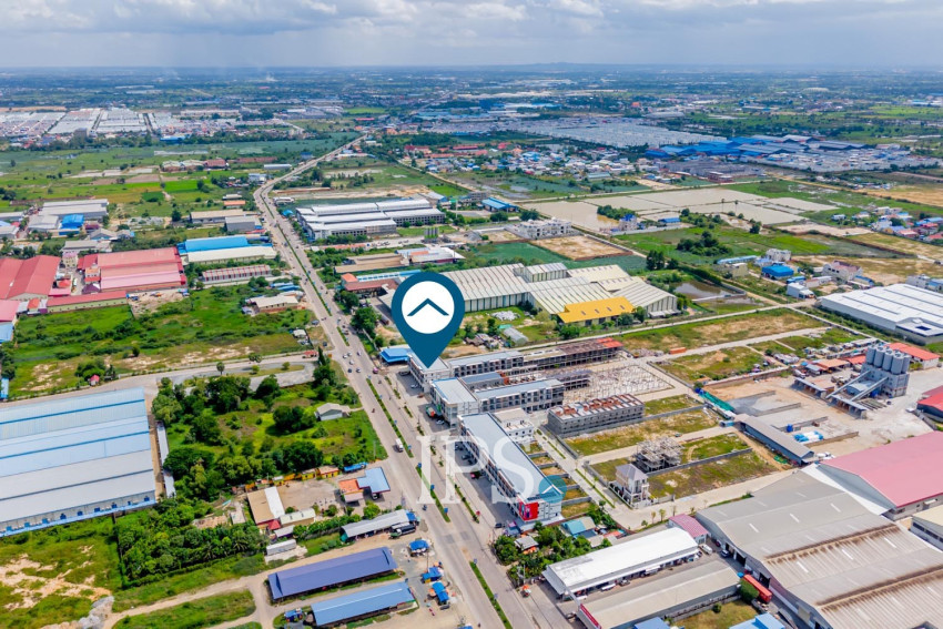 Double Shophouse For Rent - Borey Lucky One, Preaek Kampues, Phnom Penh