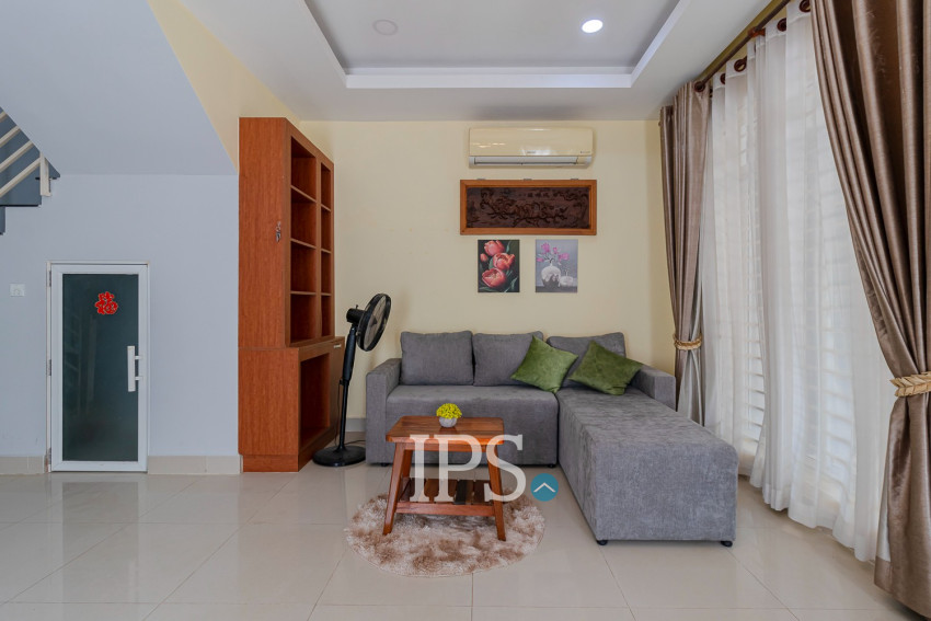 3 Bedroom Flat For Sale - Borey Premier, Svay Dangkum, Siem Reap
