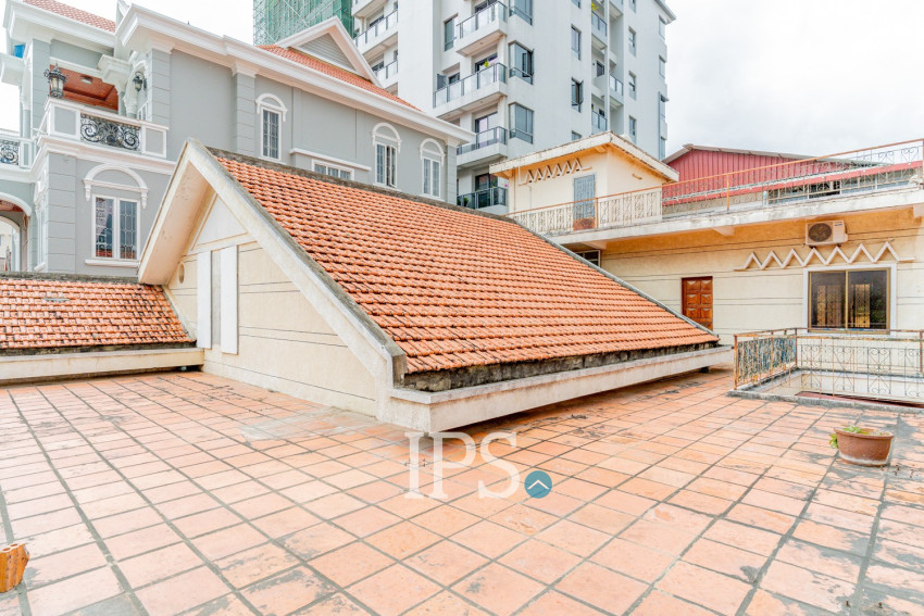 10 Room Commercial Villa For Rent - BKK1, Phnom Penh