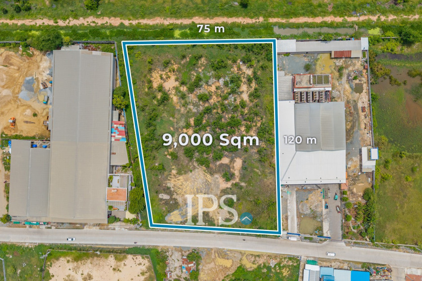 9,000 Sqm Land For Rent - Kamboul, Phnom Penh