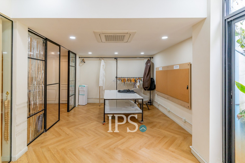 156 Sqm Retail Space For Rent - BKK1, Phnom Penh