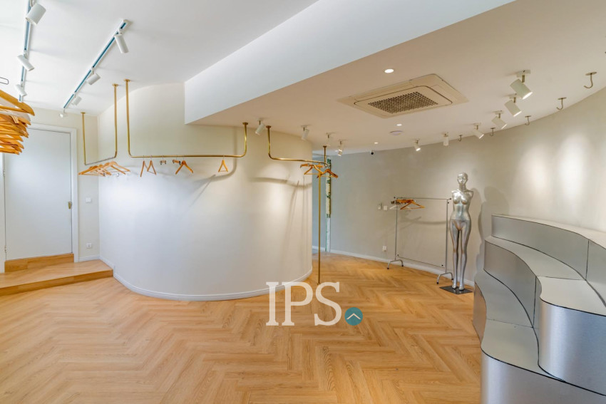 156 Sqm Retail Space For Rent - BKK1, Phnom Penh