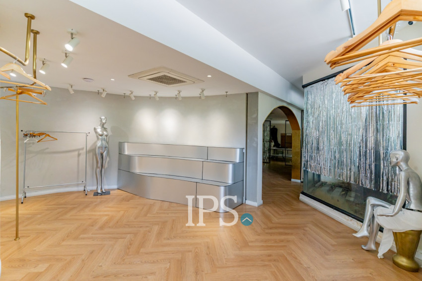156 Sqm Retail Space For Rent - BKK1, Phnom Penh