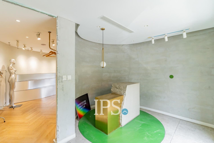 156 Sqm Retail Space For Rent - BKK1, Phnom Penh