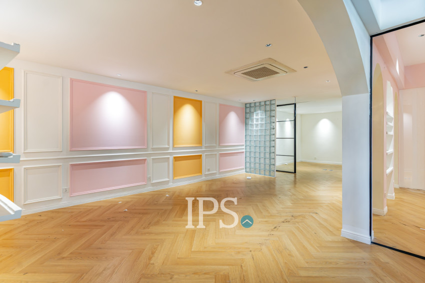 156 Sqm Retail Space For Rent - BKK1, Phnom Penh