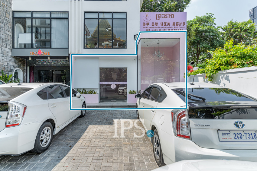 156 Sqm Retail Space For Rent - BKK1, Phnom Penh
