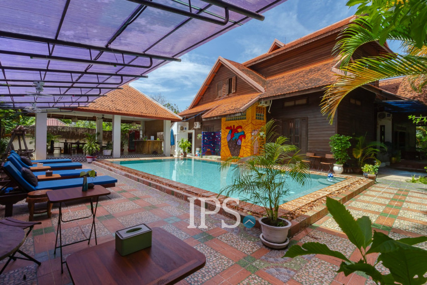 7 Bedroom Compound Villa For Rent - Sala Kamreuk, Siem Reap