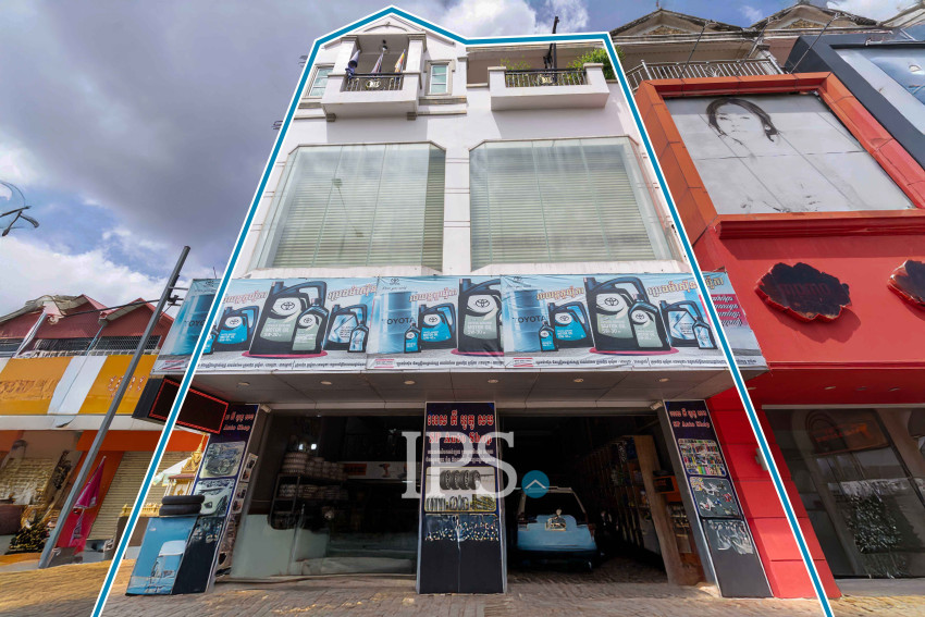 3 Bedroom Shophouse For Rent - Russey Keo, Phnom Penh