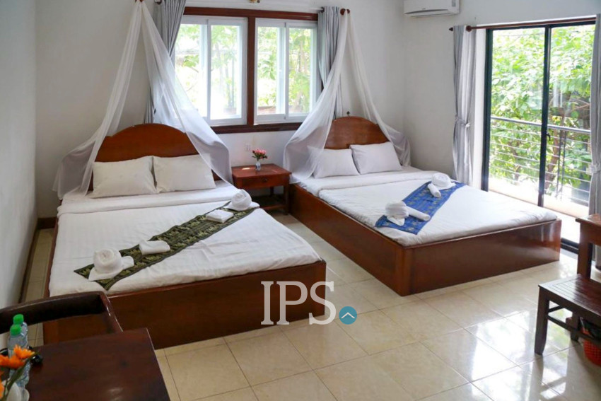 17 Bedroom Hotel  3 Unit Apartment For Rent - Svay Dangkum, Siem Reap