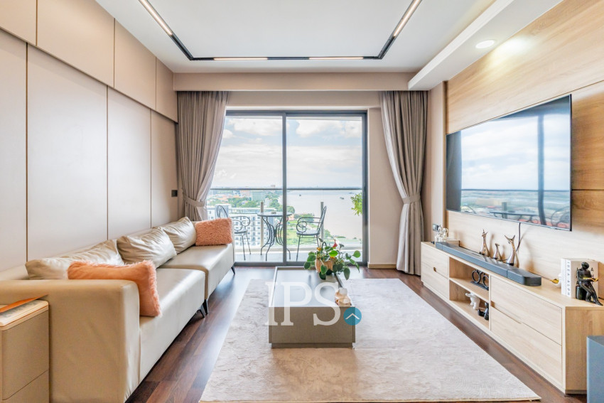 3 Bedroom Condo For Rent - Morgan Enmaison, Chroy Changvar, Phnom Penh