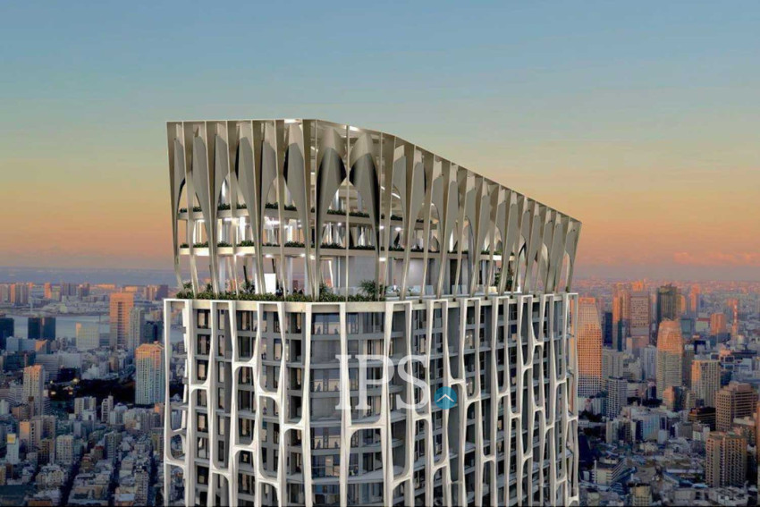 26th Floor 30 Sqm Time Square 7 Condo Type N - Boeung Kak 1, Phnom Penh