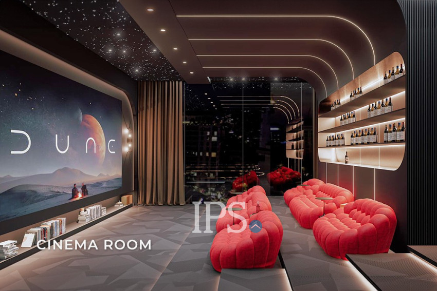 26th Floor 30 Sqm Time Square 7 Condo Type N - Boeung Kak 1, Phnom Penh