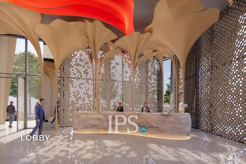 26th Floor 30 Sqm Time Square 7 Condo Type N - Boeung Kak 1, Phnom Penh