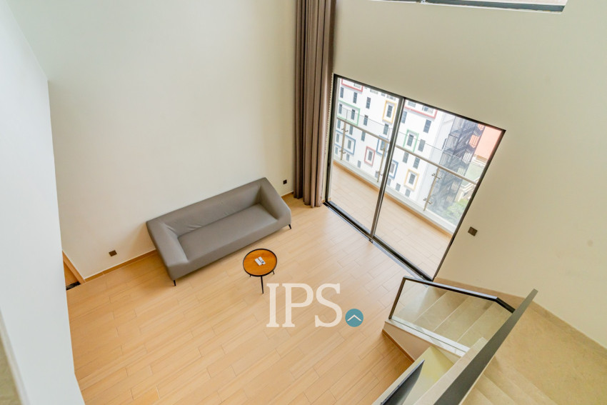 Duplex 3 Bedroom Condo For Rent - Platinum 352, BKK1, Phnom Penh