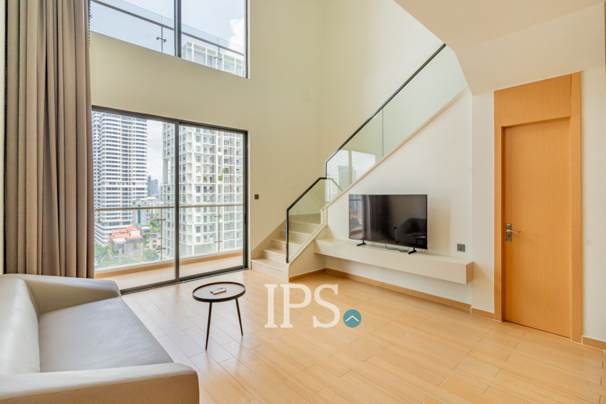 Duplex 3 Bedroom Condo For Rent - Platinum 352, BKK1, Phnom Penh