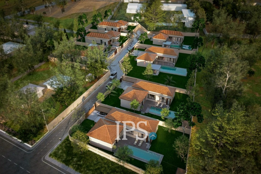 3 Bedroom Tranquility Villas For Sale - Sambour, Siem Reap