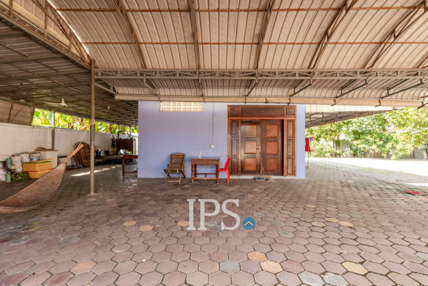 1,690 Sqm Commercial Land and House For Rent - Sambour, Siem Reap