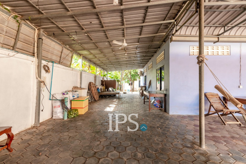 1,690 Sqm Commercial Land and House For Rent - Sambour, Siem Reap