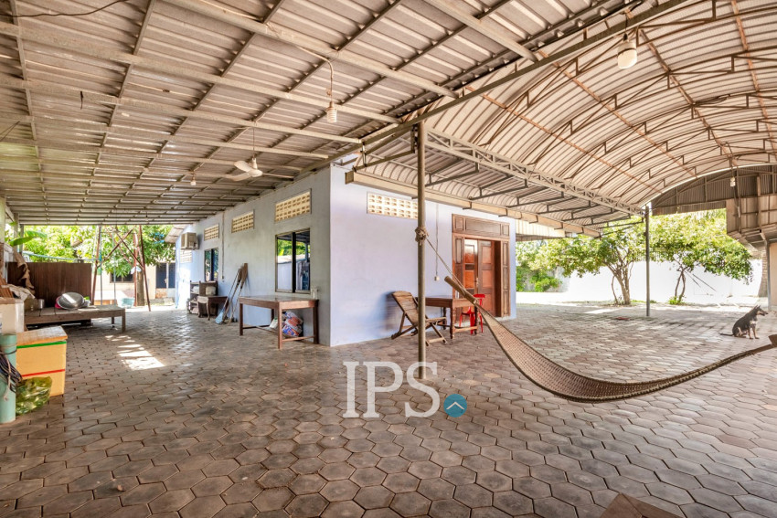 1,690 Sqm Commercial Land and House For Rent - Sambour, Siem Reap