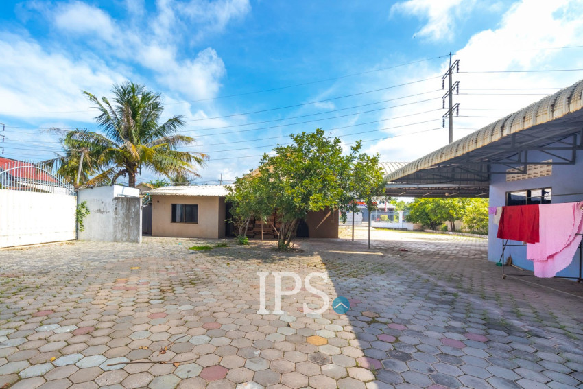 1,690 Sqm Commercial Land and House For Rent - Sambour, Siem Reap
