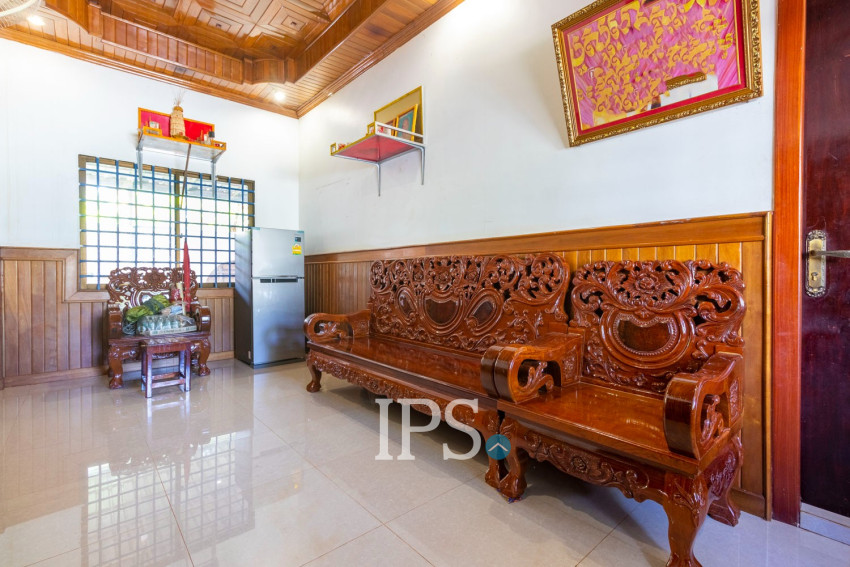 1,690 Sqm Commercial Land and House For Rent - Sambour, Siem Reap