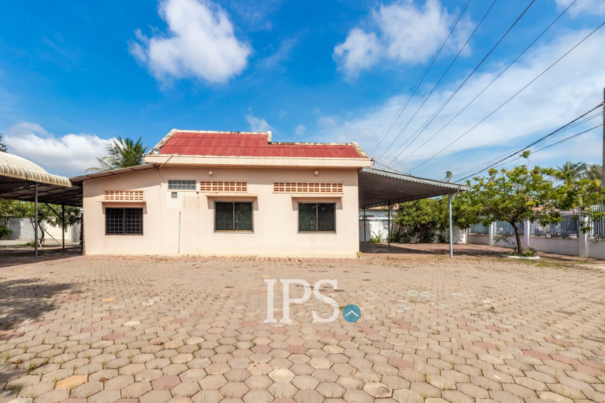 1,690 Sqm Commercial Land and House For Rent - Sambour, Siem Reap