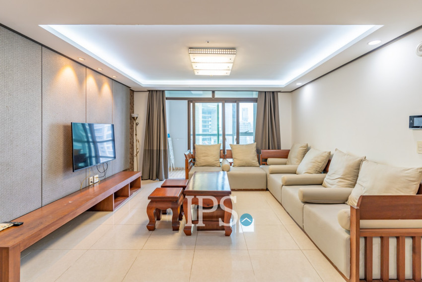 12nd Floor 3 Bedroom Condo For Sale - De Castle Royal, BKK1, Phnom Penh