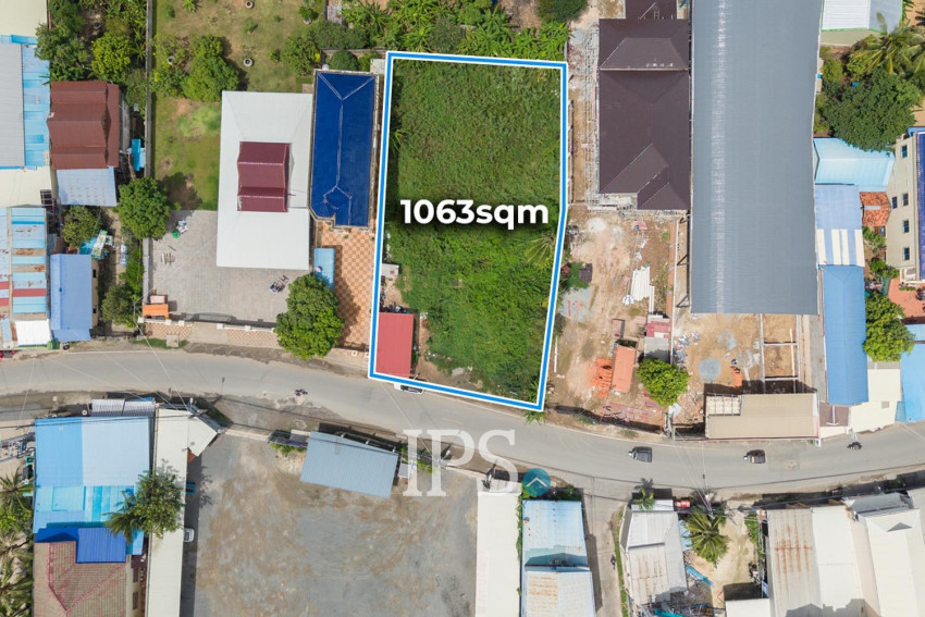 1,063 Sqm Land For Sale - Ta Khmau, Kandal