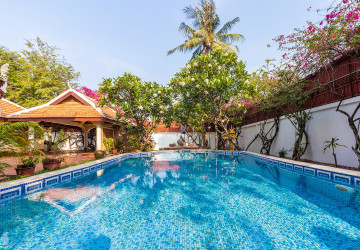 3 Bedroom  Villa For Rent - Svay Dangkum, Siem Reap thumbnail