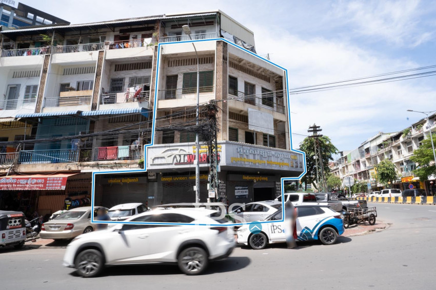 300 Sqm Commercial Building For Rent - Orussey 2, Phnom Penh