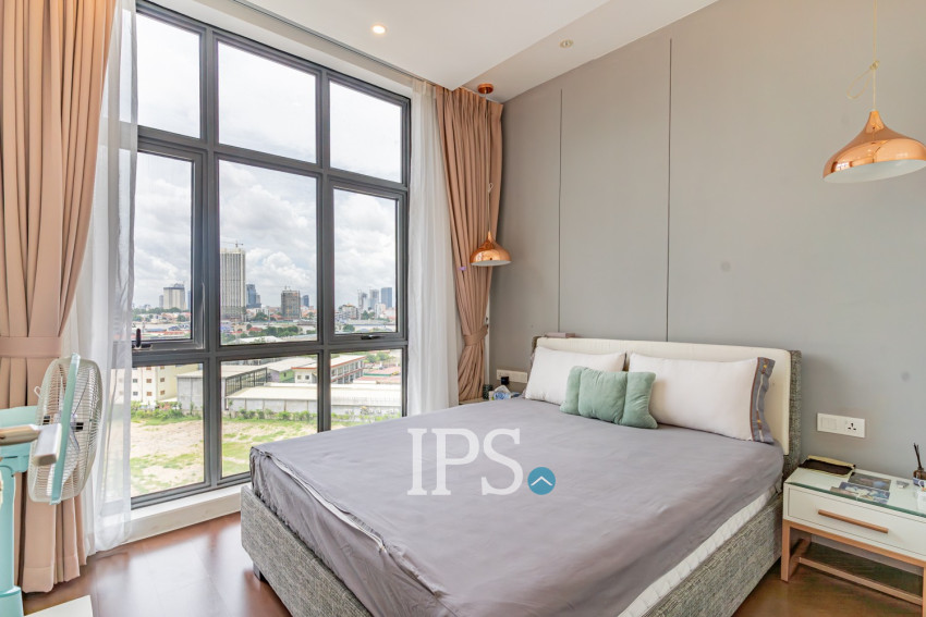 7th Floor 1 Bedroom Condo For Sale - The Peninsula, Chroy Changva, Phnom Penh