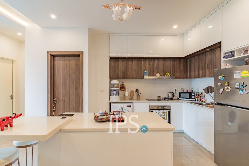 7th Floor 1 Bedroom Condo For Sale - The Peninsula, Chroy Changva, Phnom Penh