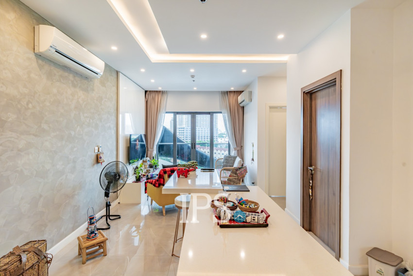 7th Floor 1 Bedroom Condo For Sale - The Peninsula, Chroy Changva, Phnom Penh