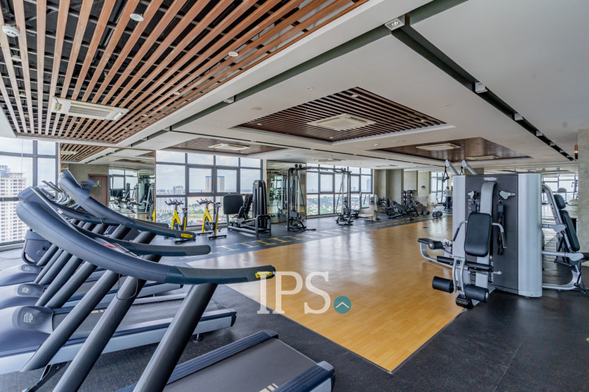 7th Floor 1 Bedroom Condo For Sale - The Peninsula, Chroy Changva, Phnom Penh